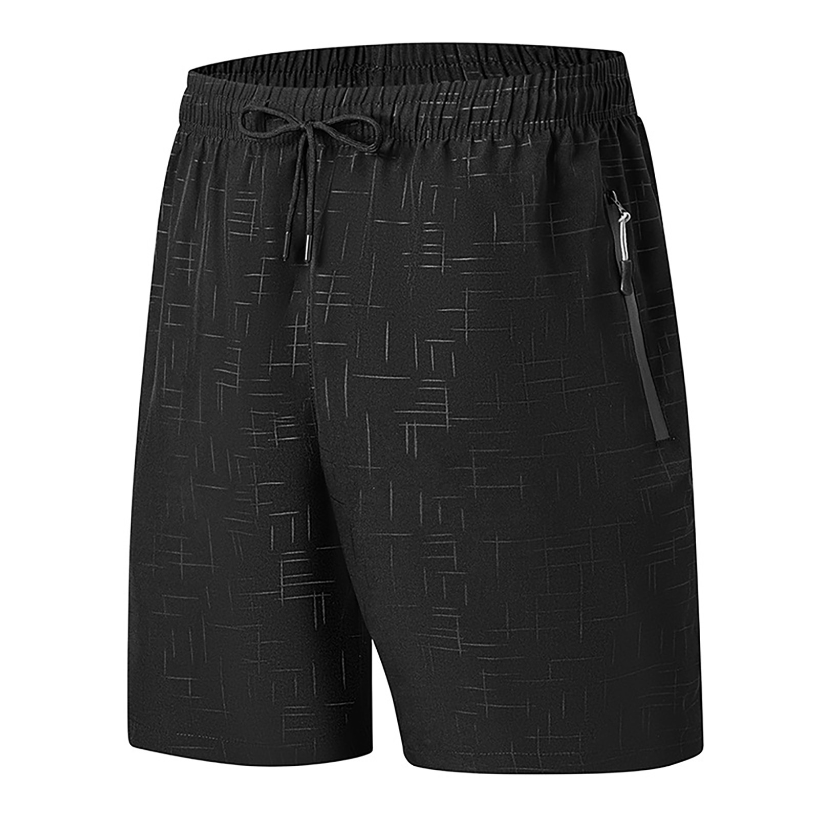 thumbnail image 2 of Pantalones cortos deportivos de secado rápido para hombre - Holgados y casuales - Spandex, cintura elástica, bolsillos, tallas S-XXXL, 2 of 7